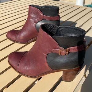 Samantha Pleet Wolverine 1000 Mile Artist Buckle Leather Bootie